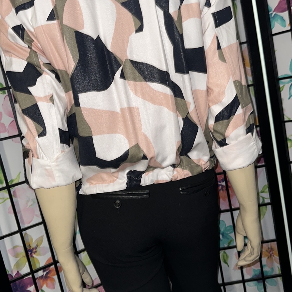 DKNY Geometric Jacket - Picture 7 of 13